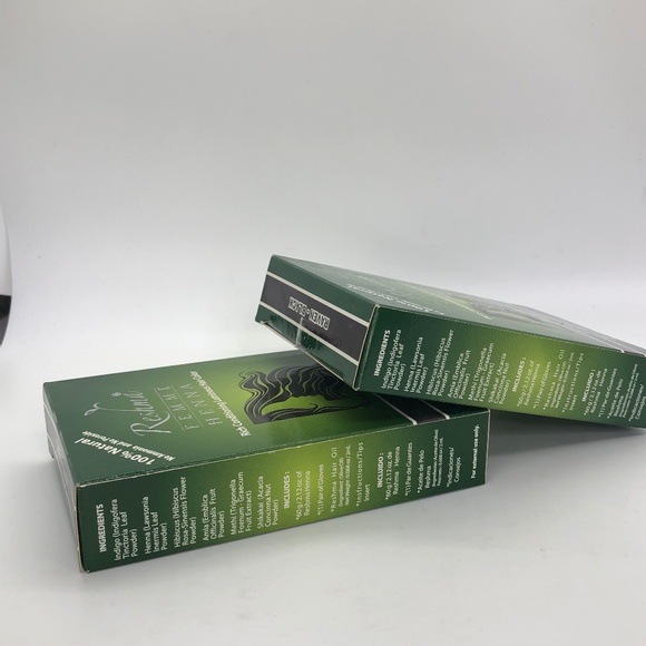 2 Packs of 100% Natural Reshma Femma Henna Rich Conditioning RAVEN-BLACK - Picture 8 of 15